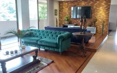 Below Market Spacious Envigado Condo on El Poblado Border and One Minute Walk to Shopping Centers