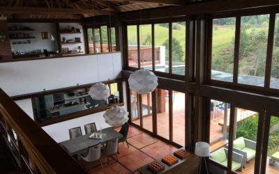 title Spacious, Modern, Two-Level Gated Community Envigado Home, Near City, But Country Living