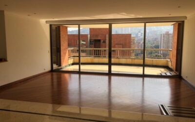 Sun-Drenched 13th Floor El Poblado (Provenza Adjacent) Condo With Panoramic Views, Hardwood Flooring and Huge Balcony