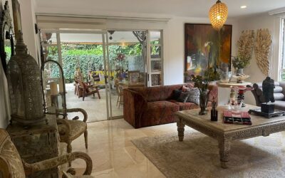 title Under $85 per sq ft, Super Value, Gorgeous, Massive, Three Level House In Exclusive El Poblado Gated Community