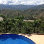 Low Cost, Uniquely Designed Bamboo Finca  on 1.4 Acres, With Incredible River Views, Resort Style Pool & 1.5 Hours NW From Medellin