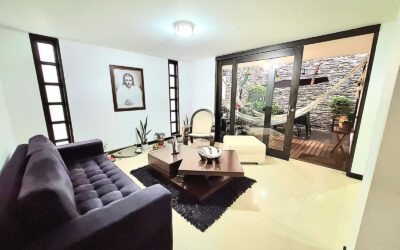 title Centrally Located Three Level Four BR Envigado Home in Gated Community With Low Monthly Fees