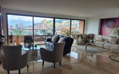 title An 11 Minute Walk To Provenza With Spectacular Views; 3BR El Poblado Apartment With Complete Amenities and Three Balconies