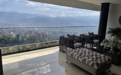 title The Best Views in Medellin; Spectacular, Near-Penthouse 4BR El Poblado Apartment With Unbeatable Vistas and One Unit Per Floor