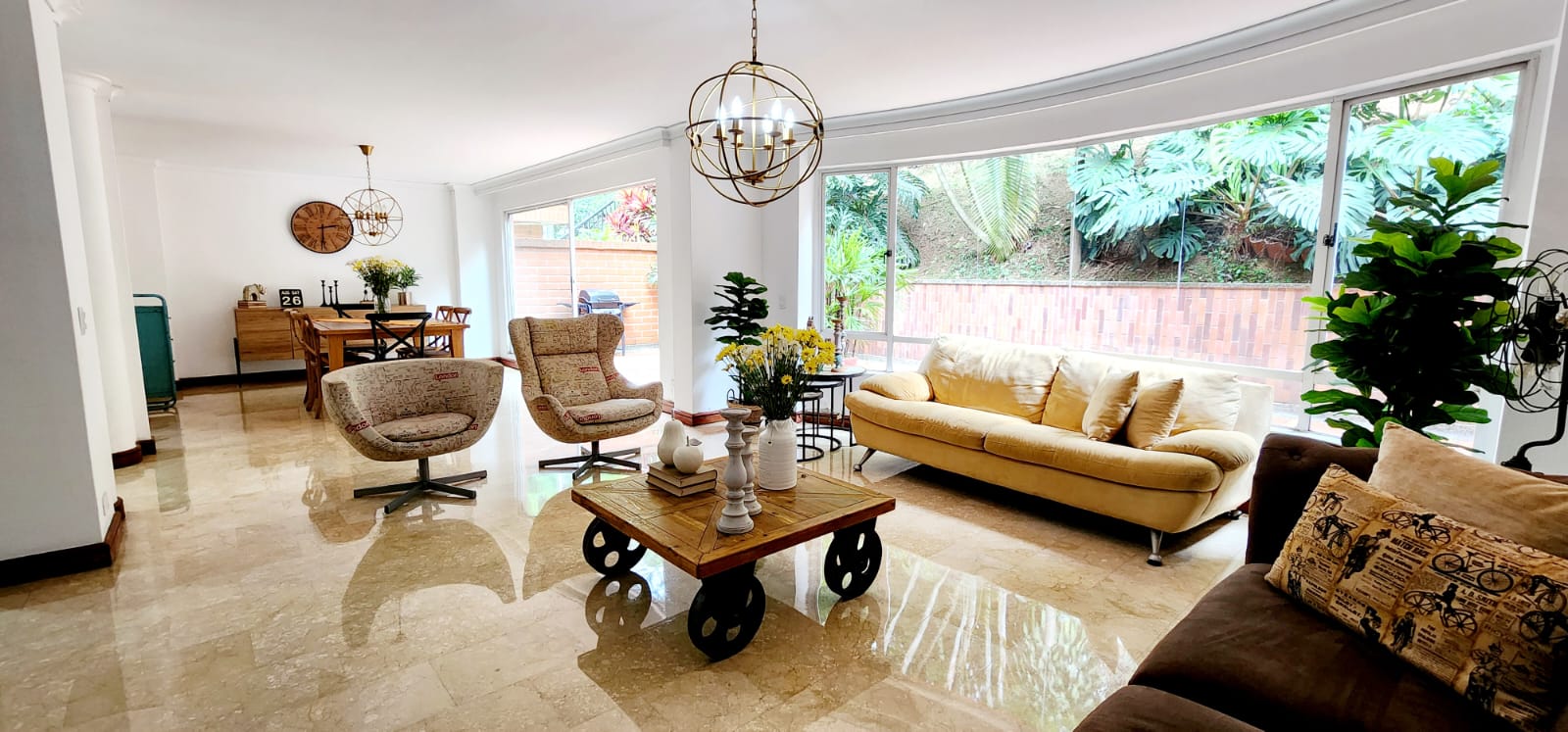 Two-Level Gated Community Home In The Heart of San Lucas (El Poblado) With Private Terrace, Gardens, and Remodeled Kitchen