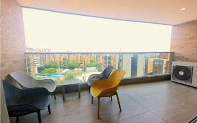 title Fairly New 2BR Envigado Apartment With A/C and City Views – Located In Popular, Walkable Area
