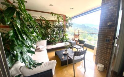 title 3BR El Poblado Apartment With Top-Of-The-World Views, Stunning Amenities, and Direct Elevator