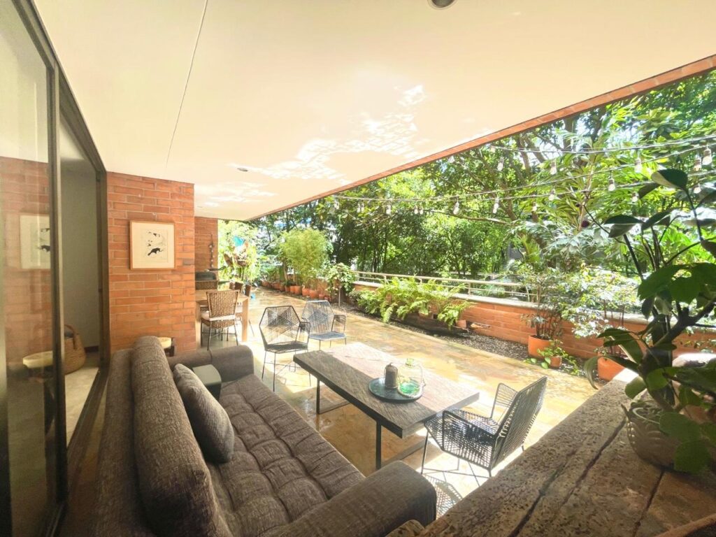 3BR Golden Mile (El Poblado) Apartment With Huge Private Terrace, Forest Views, and Two Units Per Floor