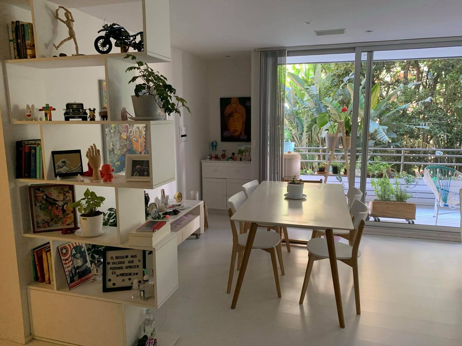 Remodeled 2BR El Poblado Apartment Steps From El Tesoro Mall With Open Concept Kitchen and Swimming Pool