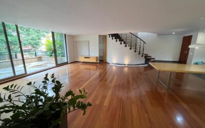 title Two-Level El Poblado Penthouse With Massive Second Floor Private Terrace -Nearby Popular Entertainment