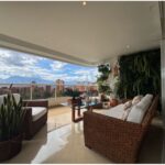 High-Floor, Luxurious 3BR El Poblado Apartment With Massive Balcony and Stunning Valley Views