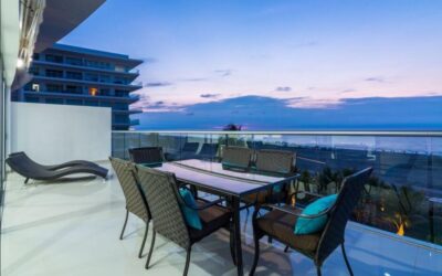 title Ocean View 3BR Apartment in Cartagena With Stunning Sunset Views And Spacious Balcony