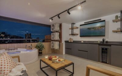 title Price Reduced! Completely Remodeled, Two-Level Provenza (El Poblado) Penthouse With Jacuzzi and Industrial Finishing’s