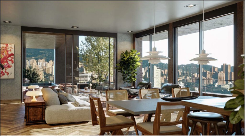 New Construction In El Poblado – 3BR Apartment With Terrace Space and One Unit Per Floor