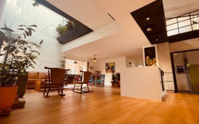 Unique, Well-Designed, Third-Floor El Poblado Two-Level Penthouse, With High Ceilings and Modern Finishing’s