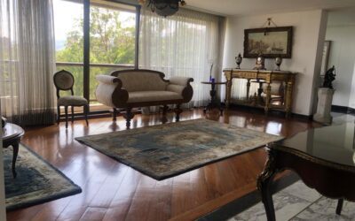title 3,573 Square Foot 3BR El Poblado Condo With Green Views and Two Units Per Floor