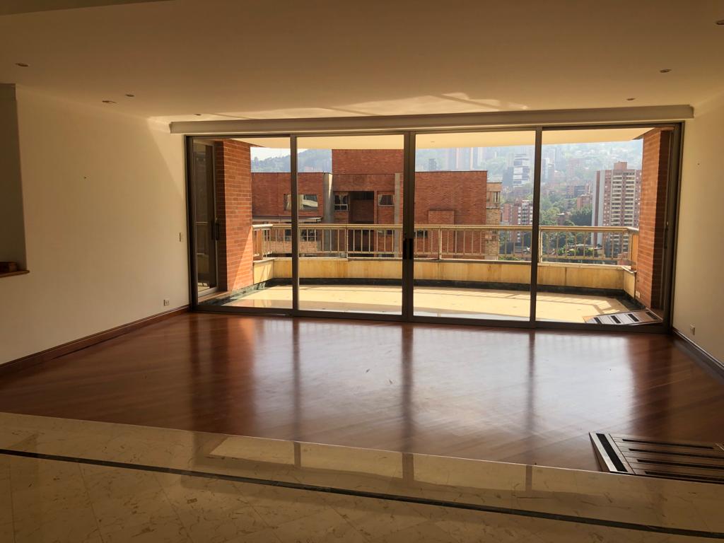 Sun-Drenched 13th Floor El Poblado (Provenza Adjacent) Condo With Panoramic Views, Hardwood Flooring and Huge Balcony