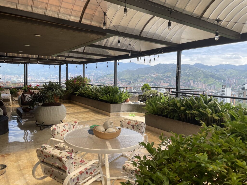 Absolutely Massive 5BR El Poblado Two Level Condo Featuring Two Terraces With 360 Views of Medellin