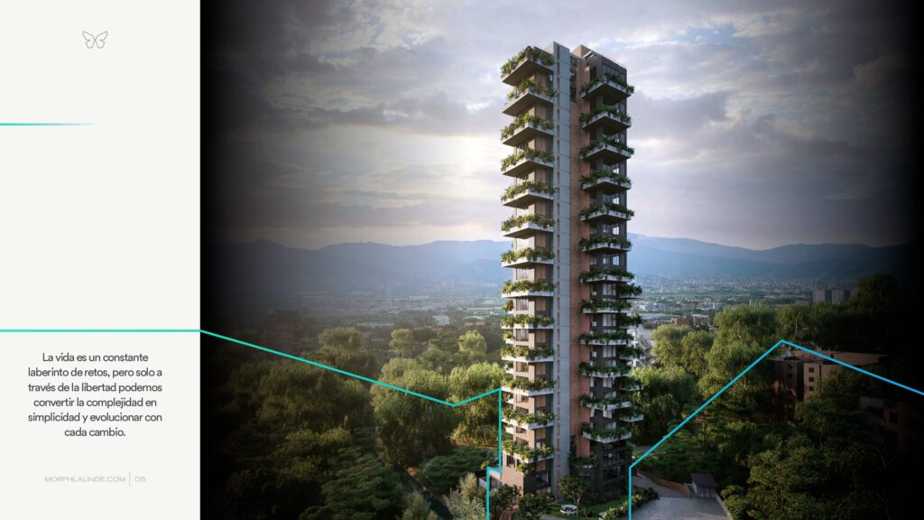 Morph – Luxury Short-Term Rental Project in Lalinde (El Poblado) With Rooftop Amenities and ROI Potential