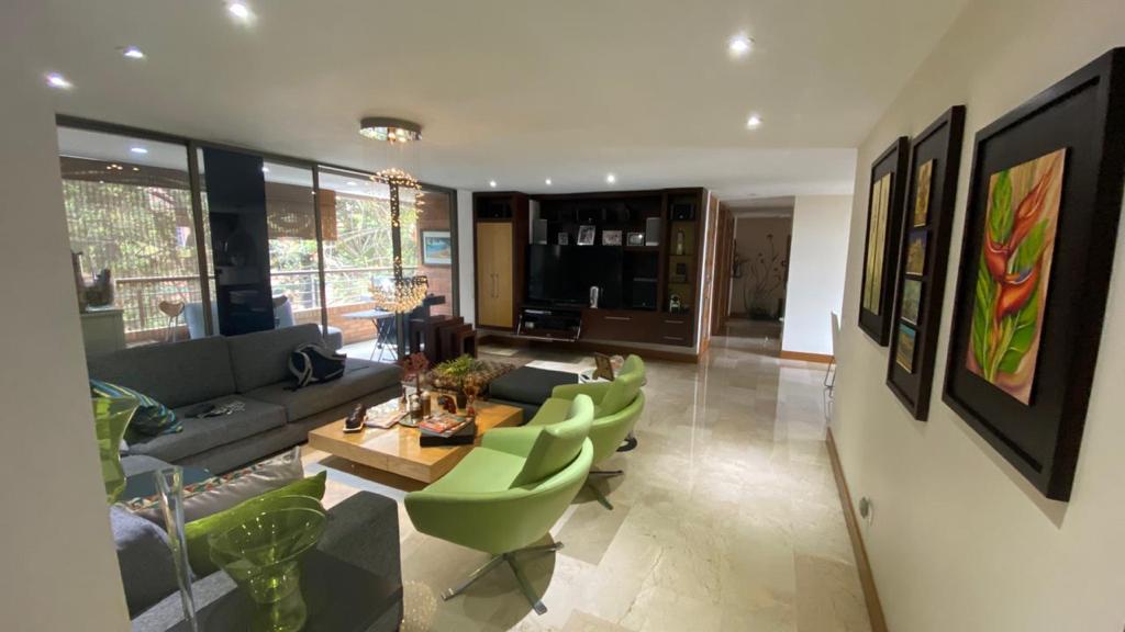 3BR El Poblado Apartment With Multiple Balconies and Picturesque Mountain Views Steps From El Tesoro Mall