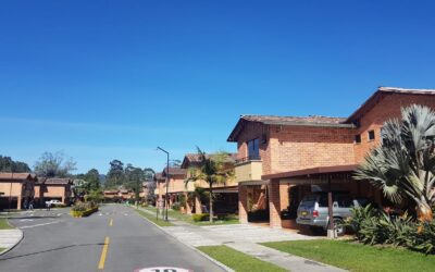 title Two-Level Gated Community Home In Perfect Location Just Outside El Retiro – Backyard Space, Patio, Island Kitchen, and A/C