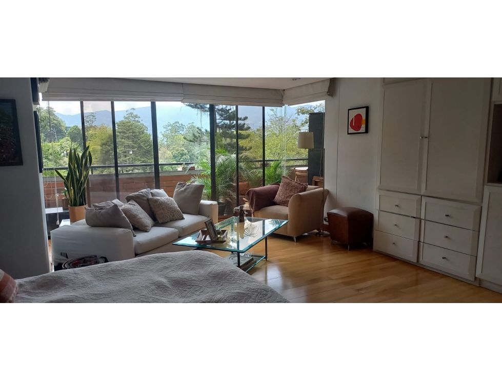 First Floor, 4BR El Poblado Apartment With Massive Wrap-Around Terrace and Garden Views