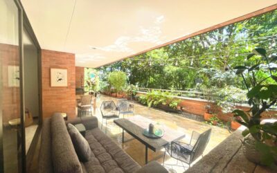 3BR Golden Mile (El Poblado) Apartment With Huge Private Terrace, Forest Views, and Two Units Per Floor