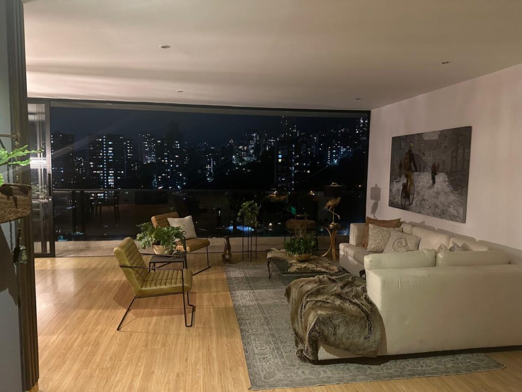 Stunning, Meticulously Designed 3BR El Poblado Penthouse – Two Levels With Private Terrace and Stunning Views