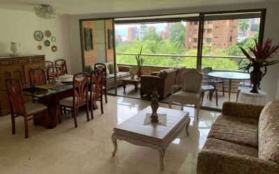Price Reduced! 2BR Los Balsos (El Poblado) Apartment With Green Views and Swimming Pool