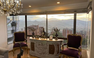 title Remodeled 3BR El Poblado Apartment With Sunset Views – Walkable To Amsterdam Plaza and El Tesoro Shopping Center