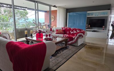 title 3BR El Poblado Apartment With Open Concept Kitchen and Walkable To El Tesoro Mall