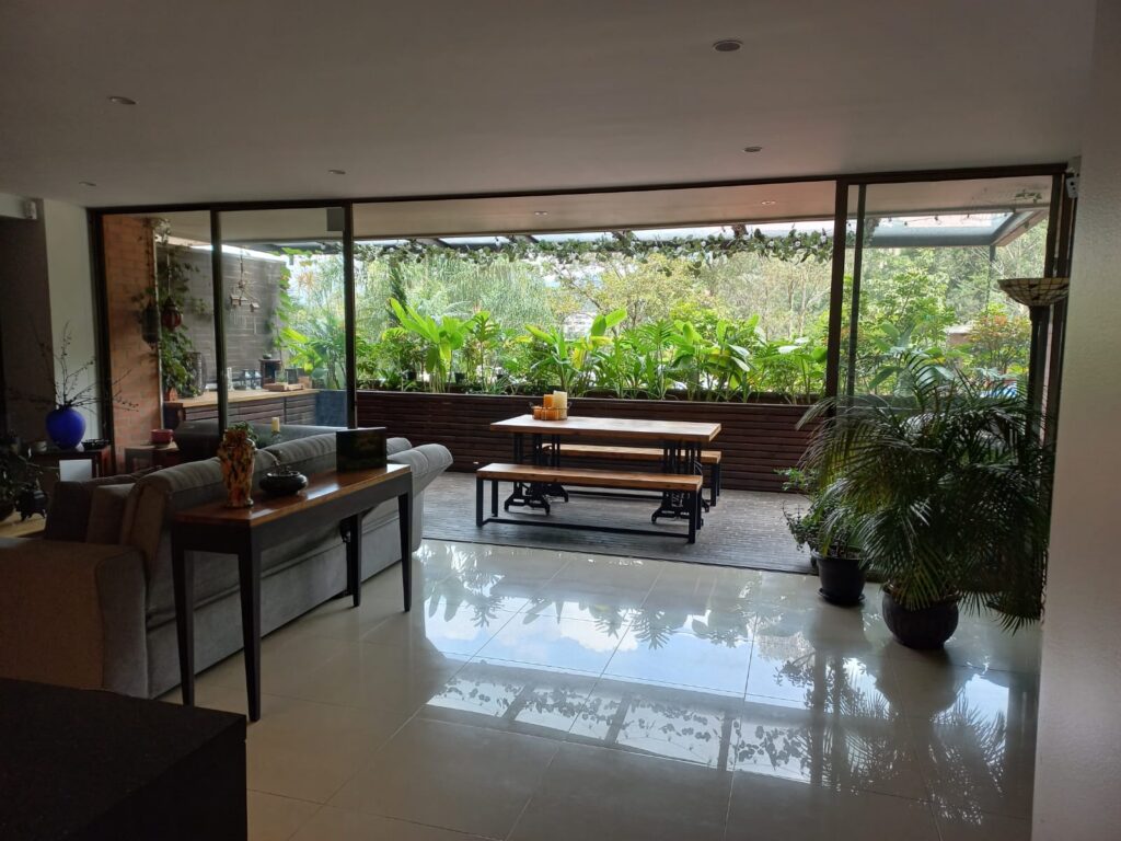 Modern 2BR El Poblado Apartment With Green Views, Chill Balcony Space, and Great Community Pool
