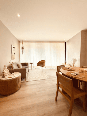 2BR Short-Term Rental Unit Steps From El Poblado Entertainment