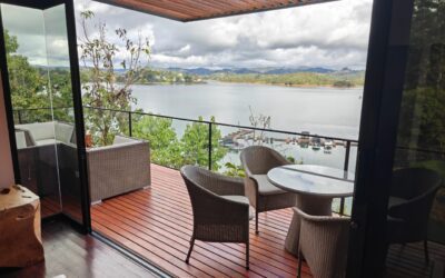 title 2BR Lakeside Retreat In Guatape With Sunset Views